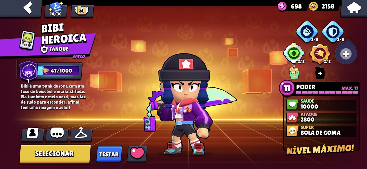 CONTA DE BRAWL STARS EXTREMAMENTE RARA
