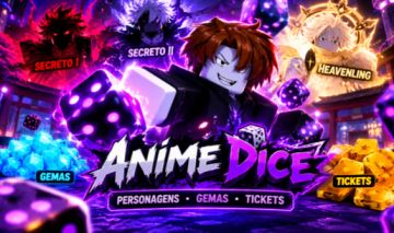 ANIME DICE | DADO DE ANIME - RARIDADES | PERSONAGENS ALEATÓRIOS | ROBLOX