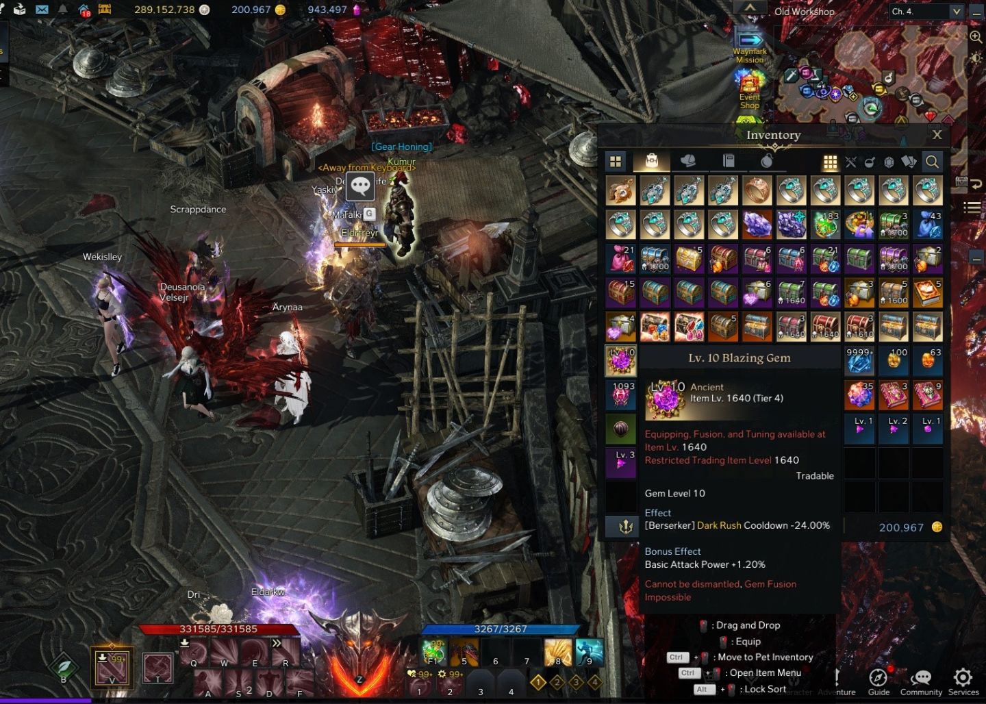 Gema lvl 10 Lost Ark - Vairgrys