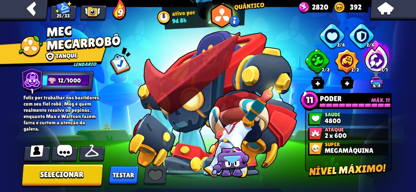 CONTA BRAWL STARS | 110K 106 BRAWLERS (90 Full) VARIAS SKINS RARAS!