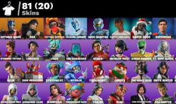 CONTA DE FORTNITE COM SUPERMAN, ROBIN E MAIS 81 SKINS, 186 PICARETAS E MAIS!!
