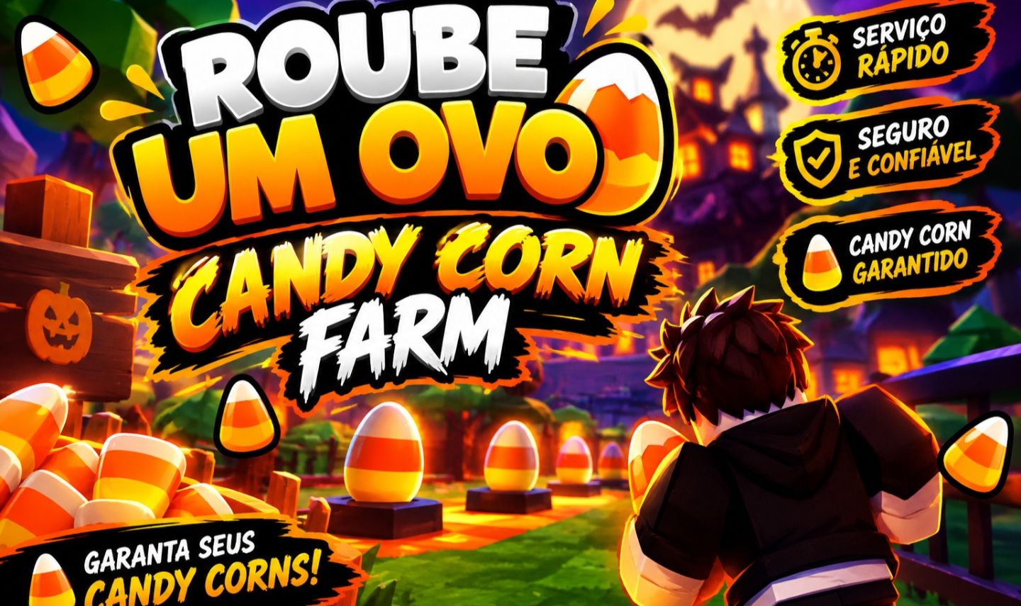 [Headless Horseman Track] Steal An Egg / Roube um Ovo Milhos Doce / Candy Corn
