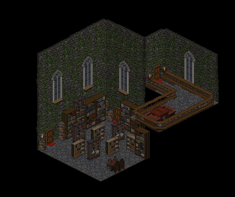 Conta Habbo hotel - Varios Mobis e visuais raros