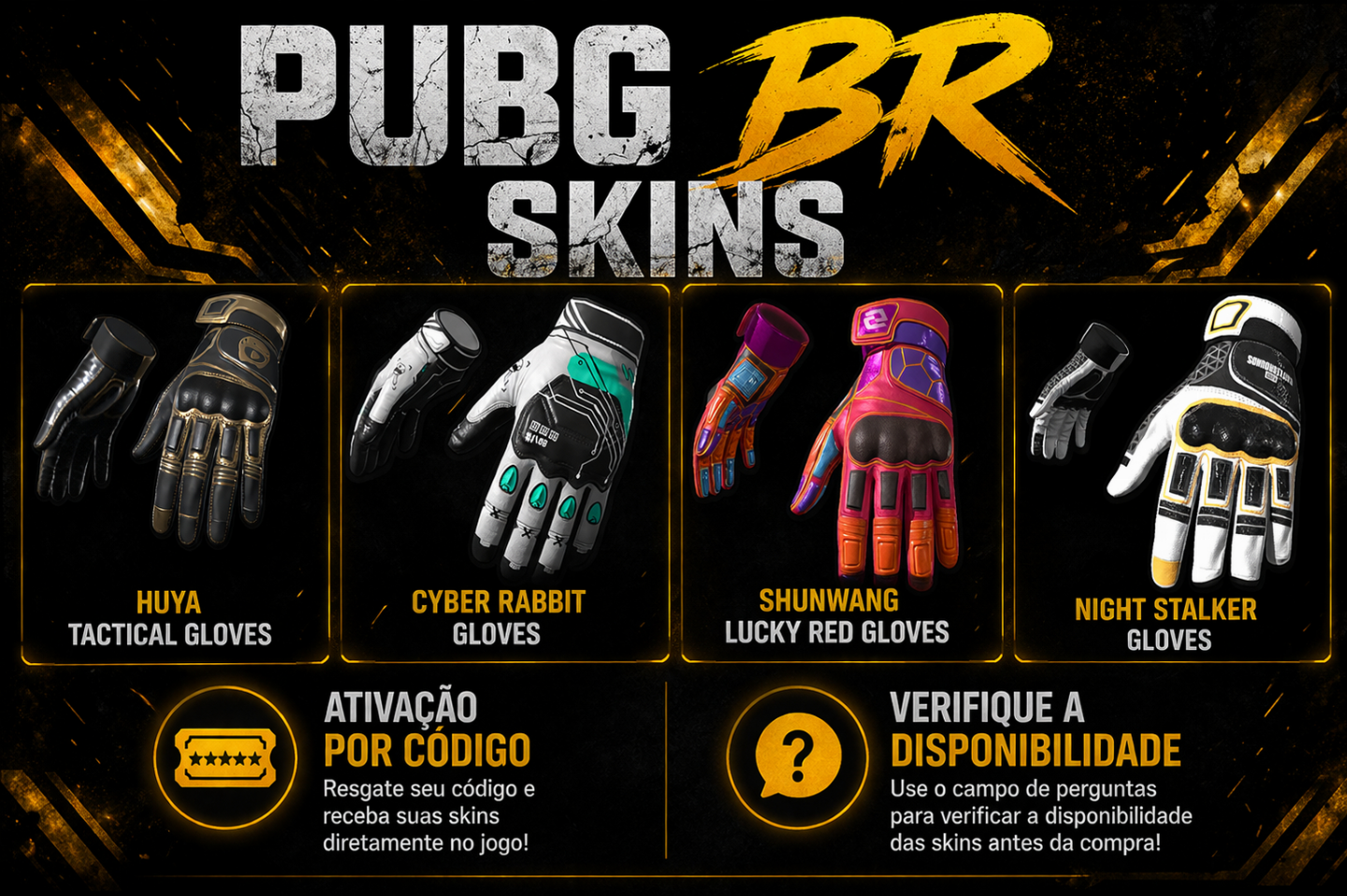 !!! SKINS CDK PUBG !!!