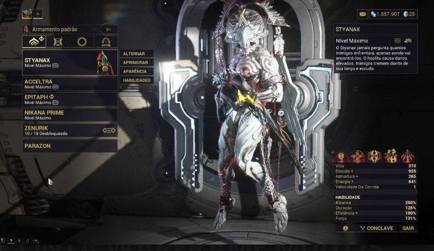 Conta Warframe MR12