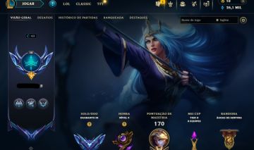 CONTA 2013 DIAMANTE 3 - 54 SKIN - 90+ CHAMP + MMR BOM! - 100% SEGURA!