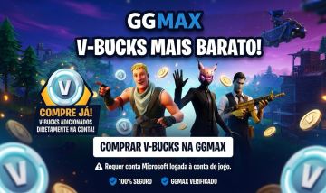 V-BUCKS FORTNITE Diretamente na Conta!