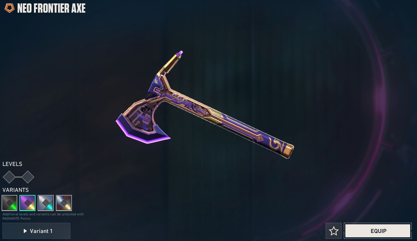 Conta Valorant com várias skins de faca, incluindo algumas VCT
