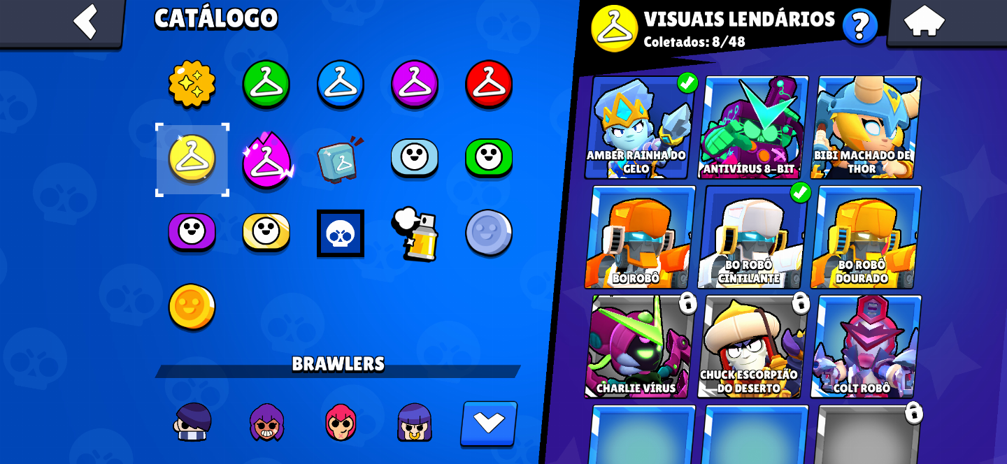Conta Brawl Stars 19k kaze