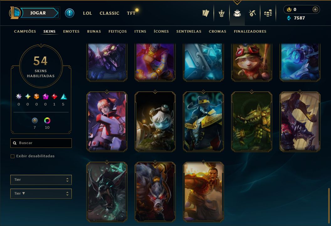 SKIN LENDÁRIA TRISTANA + [ DIAMANTE 55% DE WIN RATE ] + MEGA PROMOÇÃO!!!