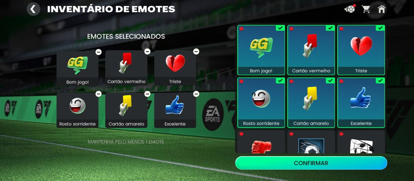 Conta antiga antiga com até 121 OVR Nível 69 com vários itens