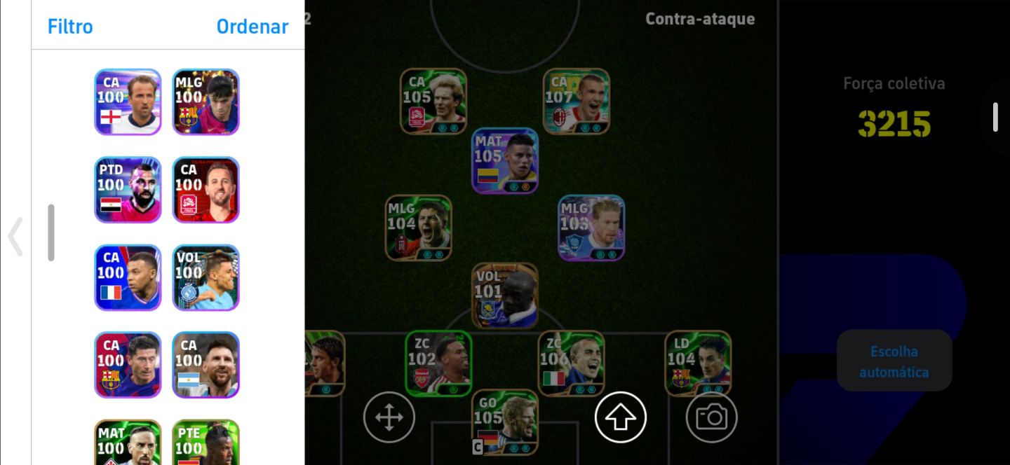 Conta de efootball muito mais muito top!