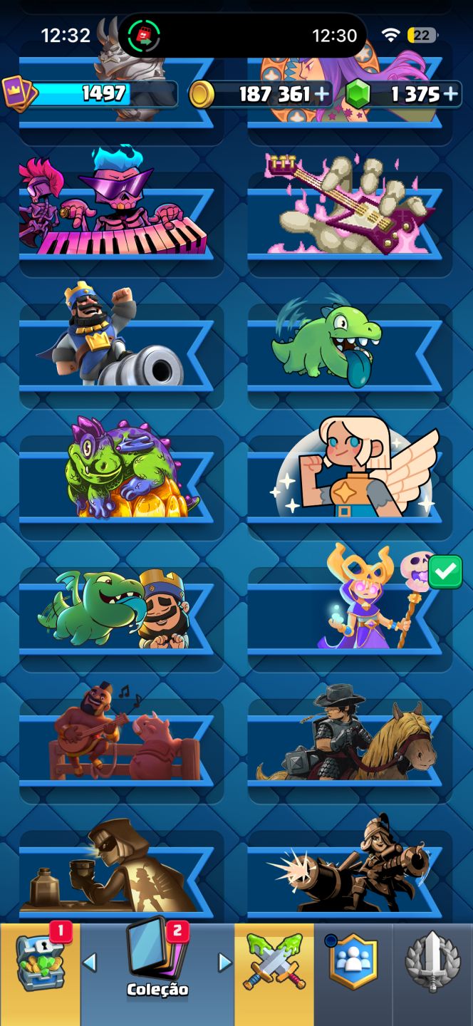 CONTA CLASH ROYALE MUITO BOA