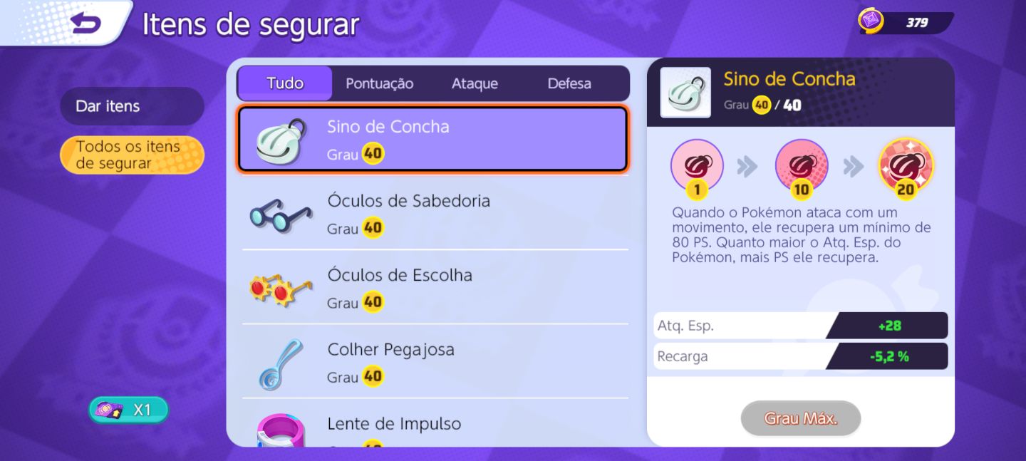 CONTA POKEMON UNITE LVL 61 RARA 2021