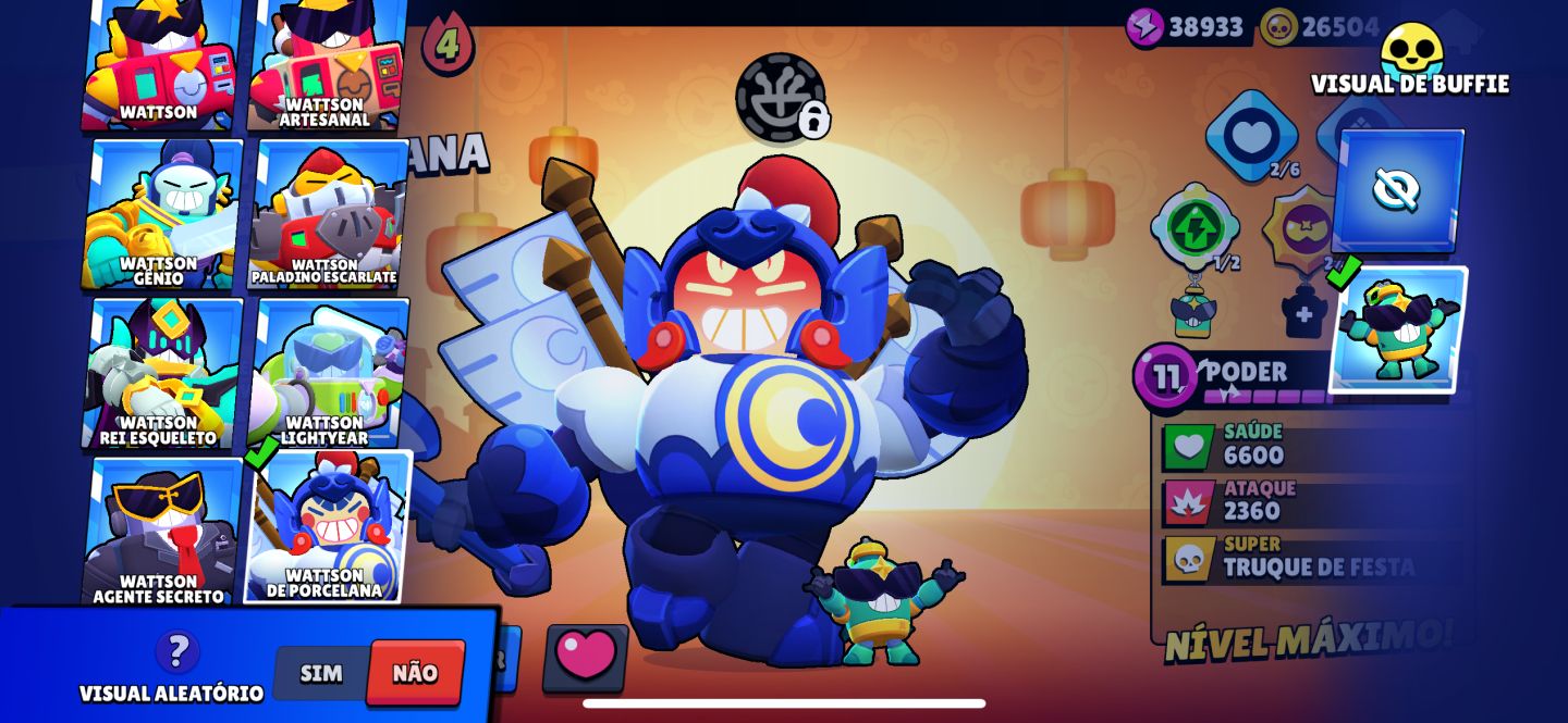 101/105 Brawlers | 51 Hipercargas | 26K Coins | 40.400 Troféus