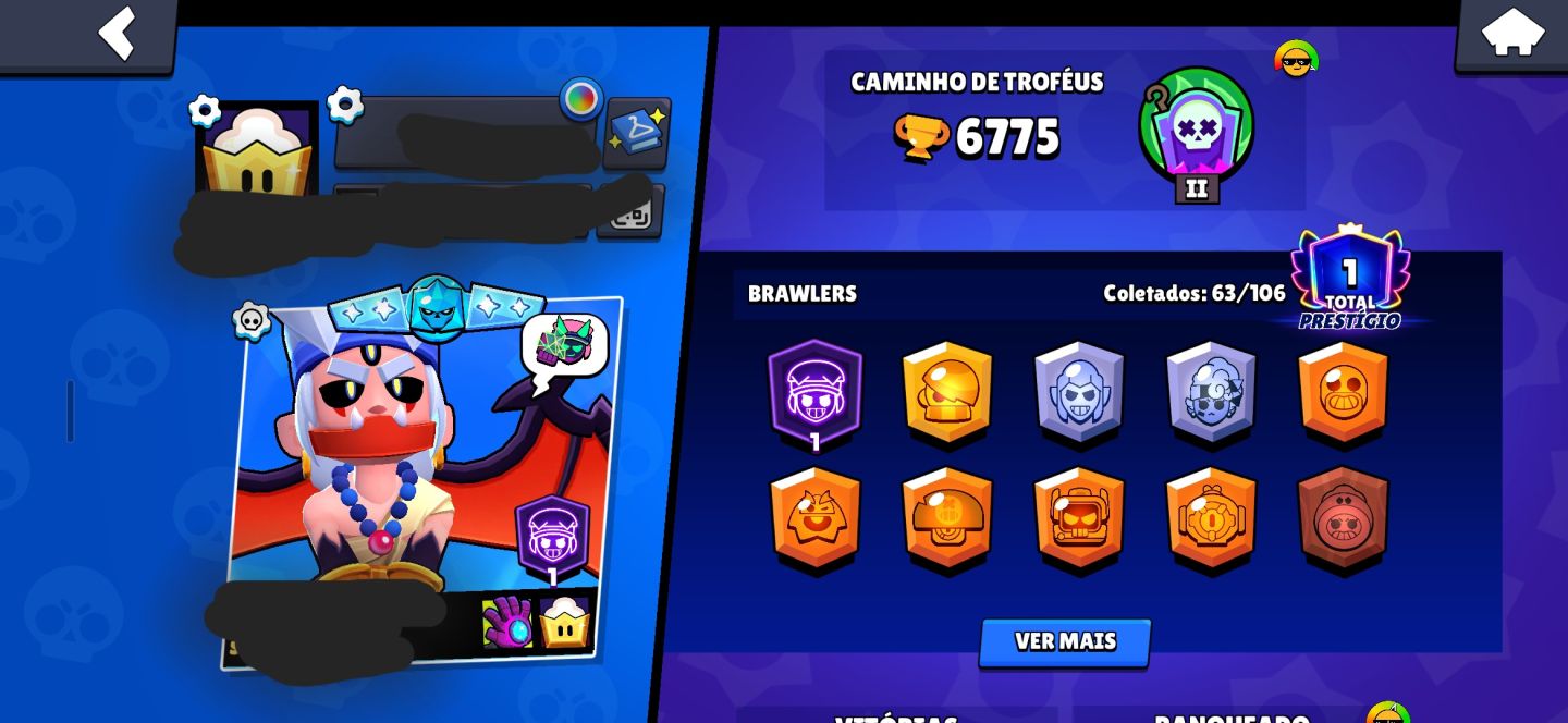 Conta de Brawl Stars Full Acesso , ( leia a Descrição para Saber Mais )