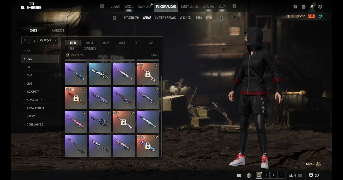 CONTA PUBG STEAM - 8 PROGRESSIVAS - 3 VEICULOS +3.500 HORAS E ITENS RAROS