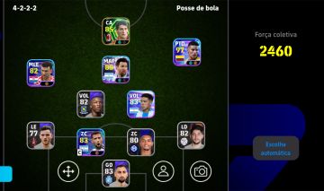 Conta Iniciante James e Unai simon 106