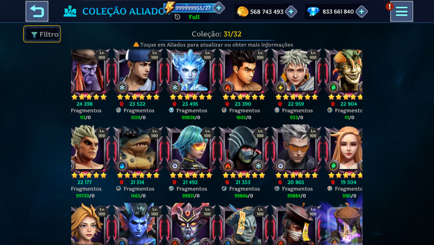 LEGEND FIGHTER - MORTAL BATTLE | OURO + GEMAS + PEDRAS DESPERTAR + RECURSOS
