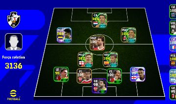 Conta efootball ! 3136 de força e +800 moedas