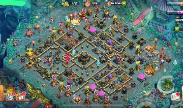 CONTA ANTIGA CV 17 FULL CLASH OF CLANS