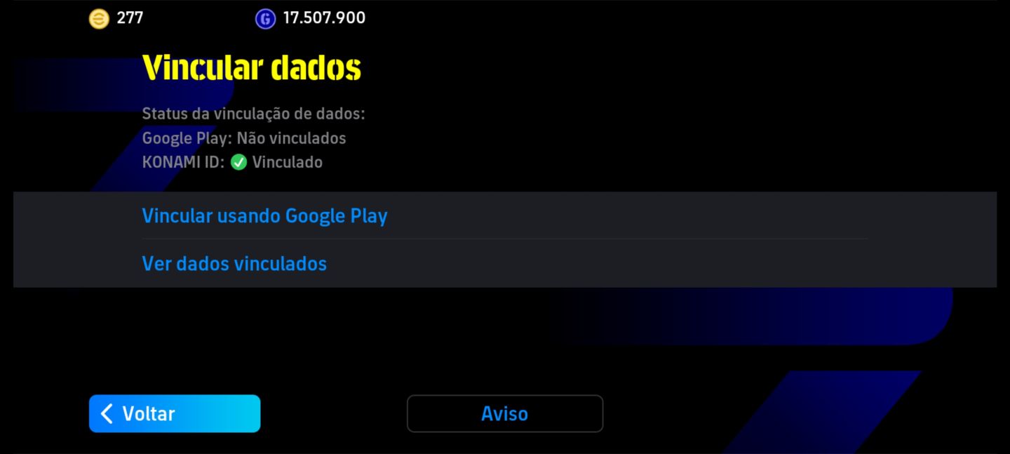 Conta de eFootball Mobile com Épicos e Big Time