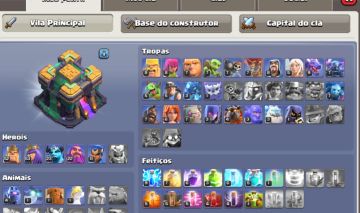 3 Contas de Clash of clãns
