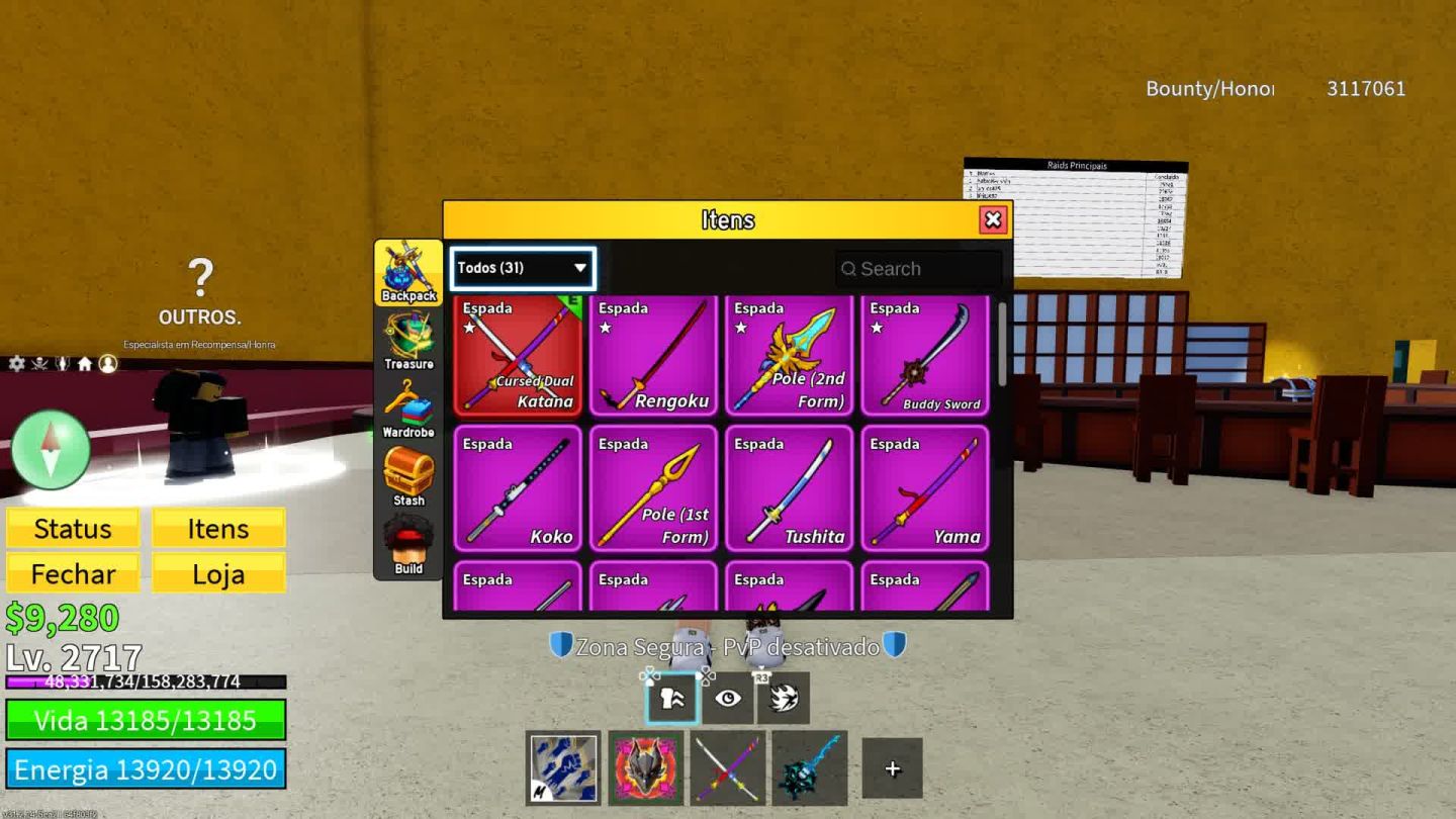 BLOX FRUITS/ Dragon Perm, Kitsune Perm, Tiger perm skin lobo, Budddha perm.