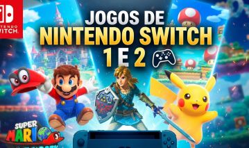 [OFERTA] Contas Nintendo Switch 1 e 2