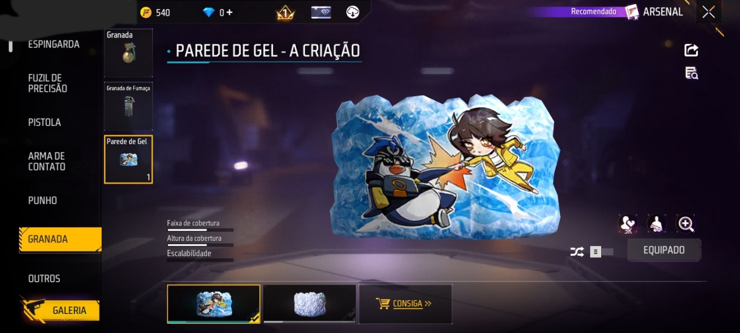 CONTA FF + NAILOONG + KAKASHI + 2 SKINS + EMOTE + XM8 ATRIBUTADA (SEU EMAIL)