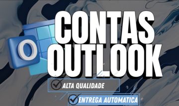 CONTAS 5X OUTLOOK/ HOTMAIL/MICROSOFT