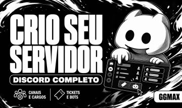 SERVIÇO DE CRIAÇÃO E CONFIGURAÇÃO DE SERVIDOR (Discord) ENTREGA RÁPIDA