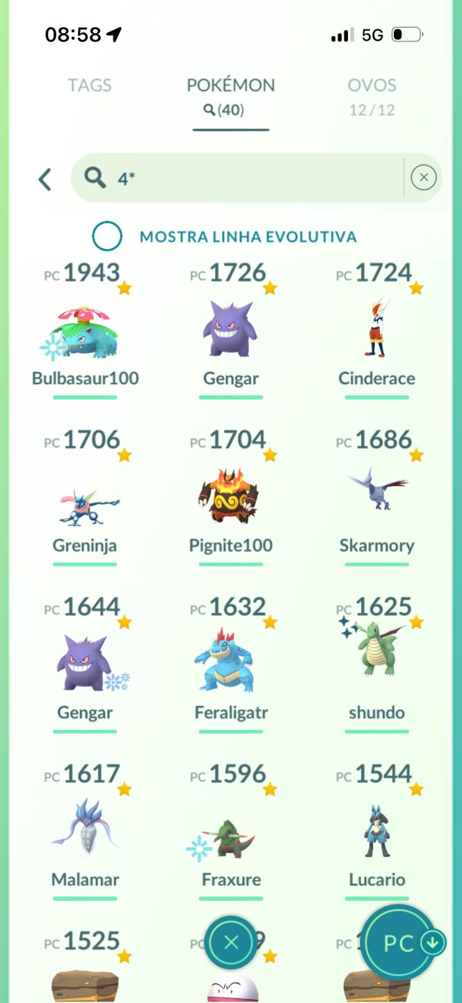 CONTA POKÉMON GO NÍVEL 53 40 HUNDOS, 3 SHUNDOS E MUITOS LENDÁRIOS SHINY!