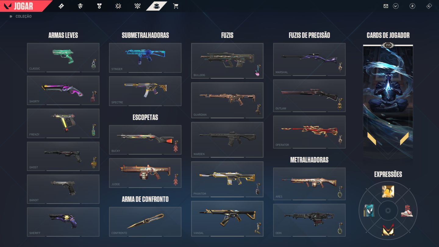 CONTA VALORANT | BUNDLE CHAMPIONS 25 E OUTRAS | FULL ACESSO - NEGOCIAMOS VALOR