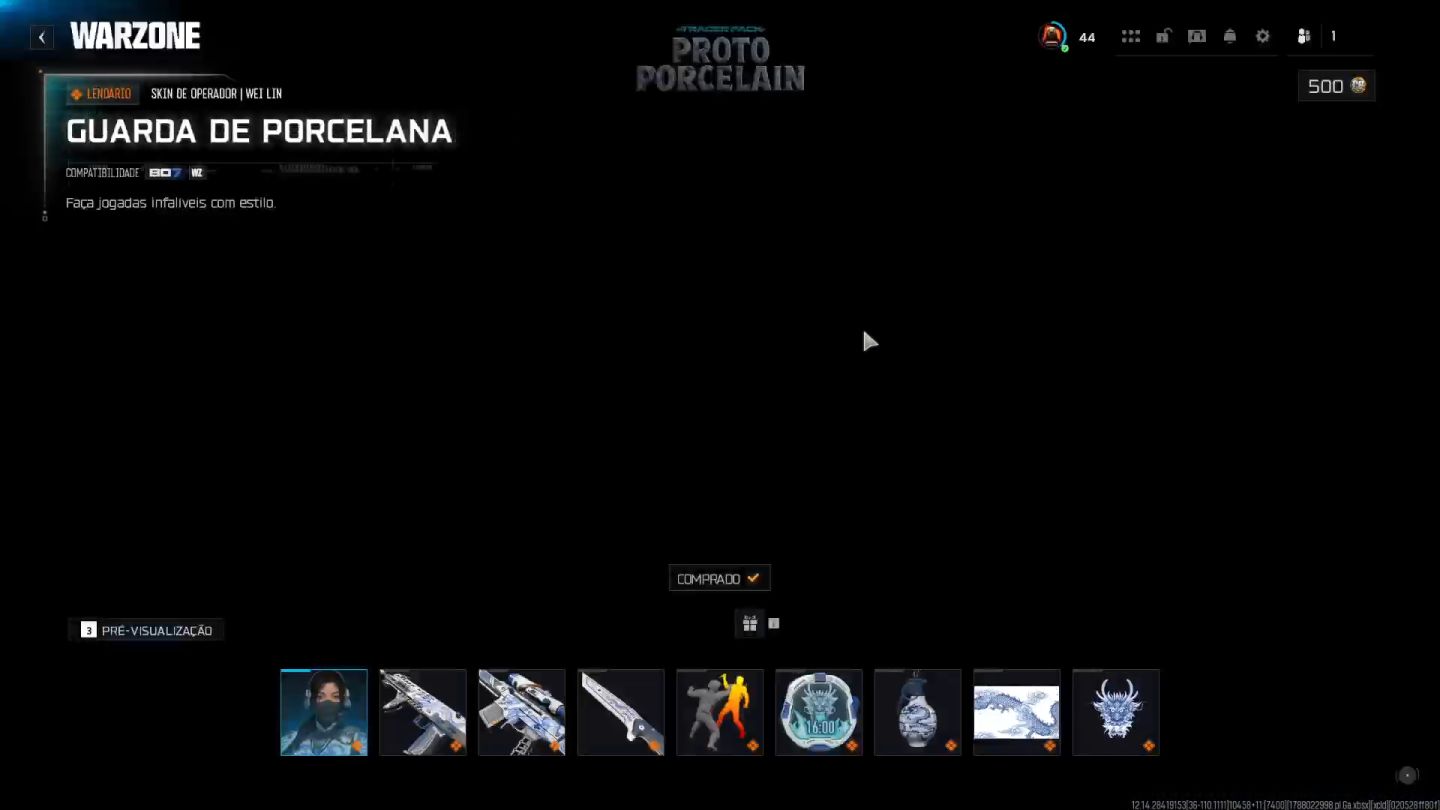 Conta de warzone