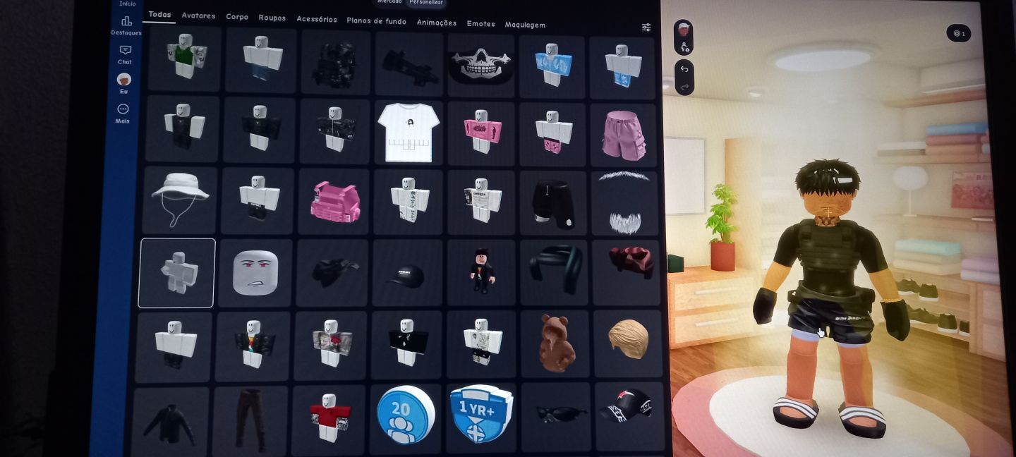 CONTA ROBLOX CRIADA EM 2018