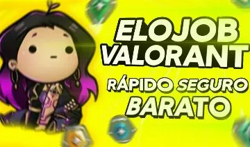 ELOJOB - VALORANT - SEGURO - RAPIDO - 100% LEGIT - (MAIS BARATO DO MERCADO)