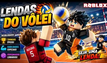 CONTAS VOLLEYBALL LEGENDS | SECRETO TSH, S8 PRO OU OG JINKO!
