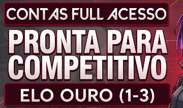 CONTA VALORANT PRONTA PARA COMPETITIVO, LEVEL ACIMA DE 20 (OURO) FULL ACESSO