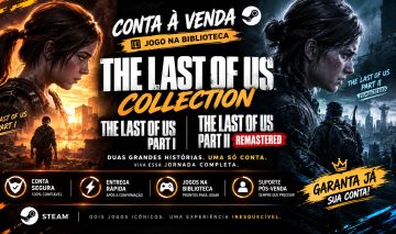 Conta Steam com The Last of Us Part I + Part II Remastered