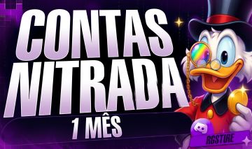 [Melhor Preço!] Conta Discord Nitrada 1 Mes de Nitro