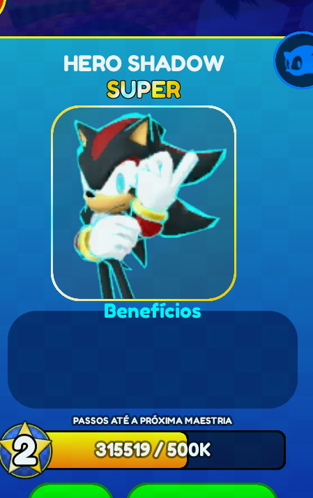 Sonic speed simulador personagem limitados!