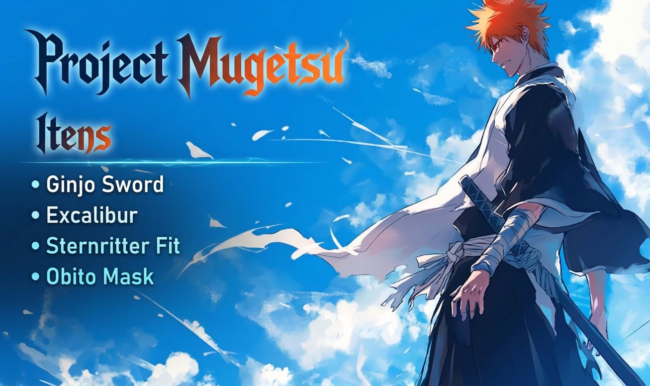 Project Mugetsu - Itens