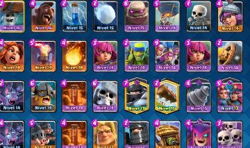 Conta Clash Royale todas as cartas...
