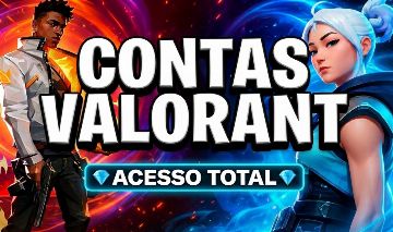 Contas Smurfs Valorant Competitivo, Full Acesso
