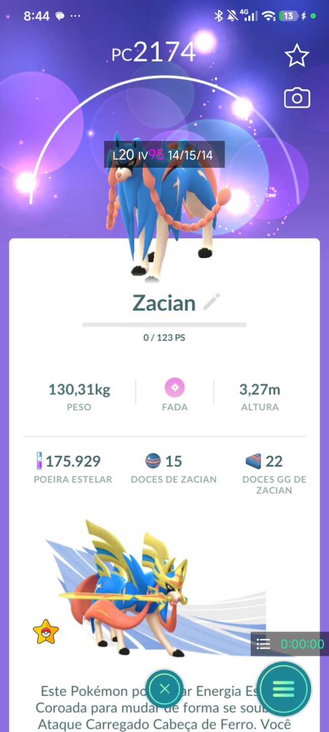 [Promoção]Conta Pokémon Com Lendários
