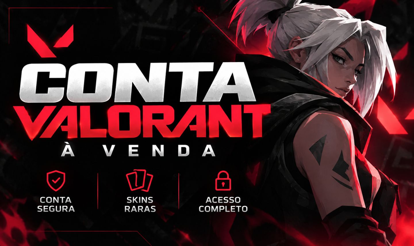 CONTA DE VALORANT LEVEL 171
