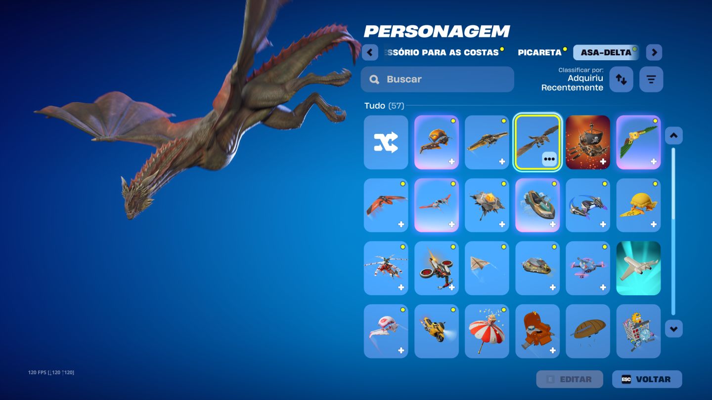 Conta Fortnite Rara 2017, Itens da Primeira Temporada, Único Dono.