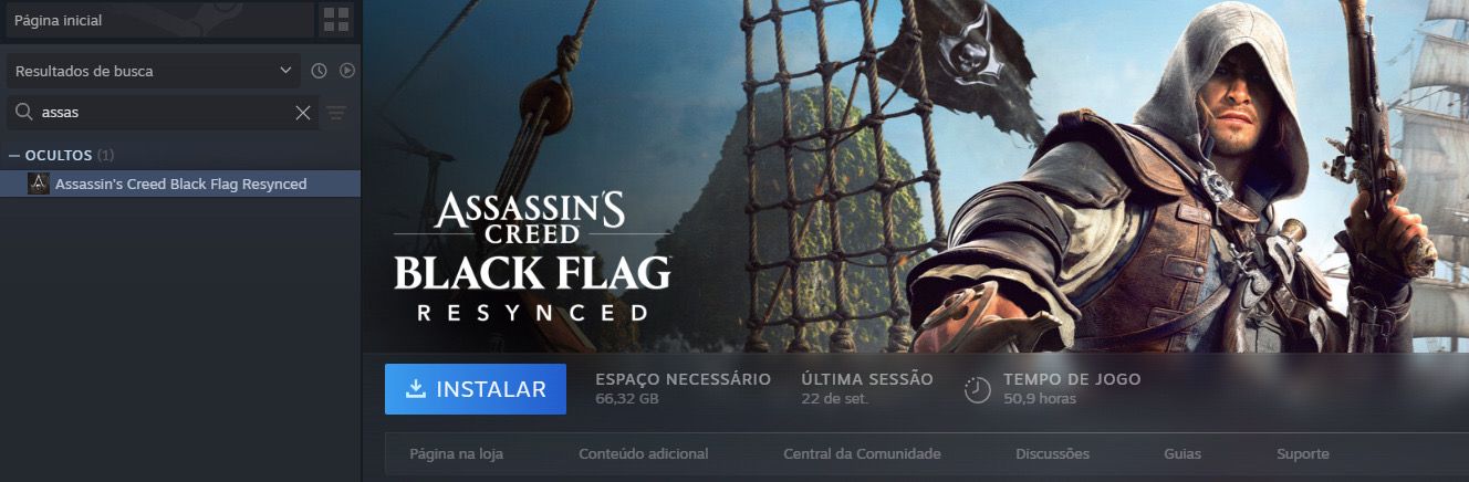 CONTA COM ASSASSINS CREED BLACK FLAG RESYNCED + FULL ACESSO