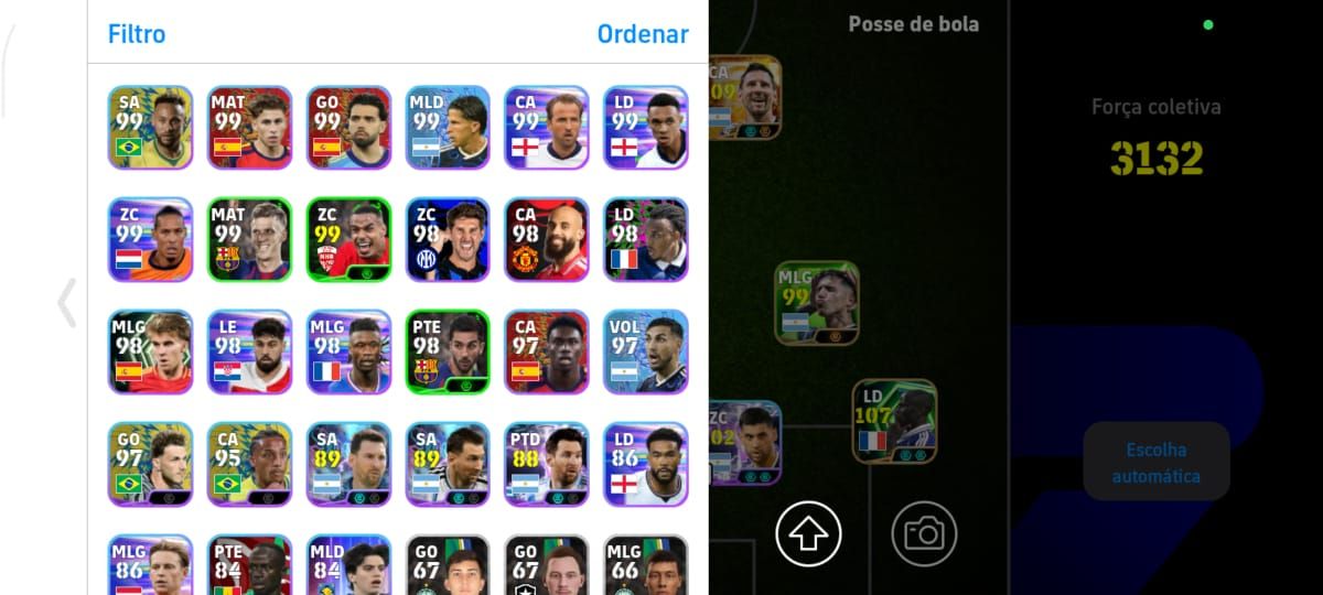 [Melhores Preços] Contas de Efootball Mobile - MESSI BIG TIME & SHOWTIMES